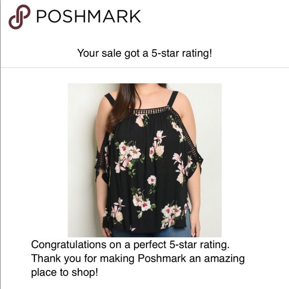 LAST 2! GIRY & FLIRTY OFF SHOULDER FLORAL TOP - Picture 5 of 7